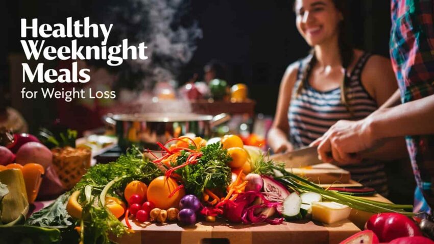 Healthy weeknight meals for weight loss
