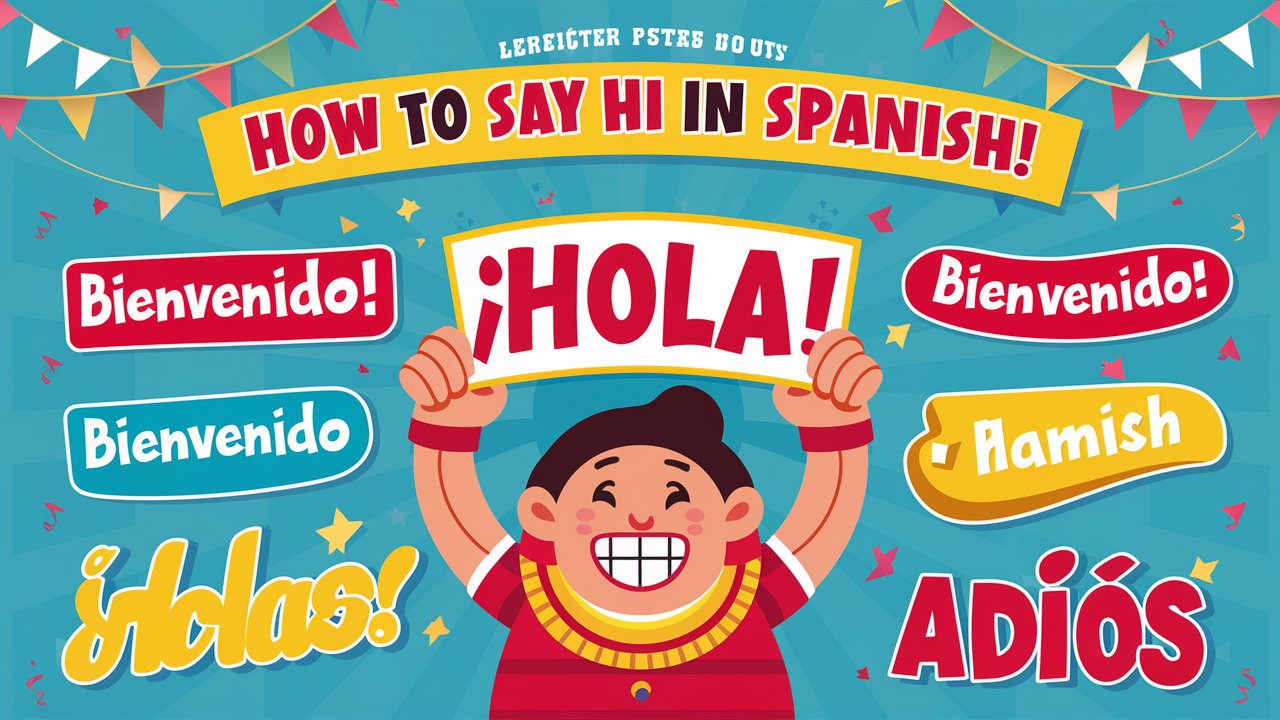 how to say hi in spanish